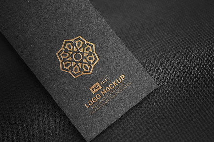 Paper Logo Mockup, a Product Mockup by Modaldesain