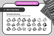Outline Pack - Outline Brushes, a Brush Add-On by Snooze one (Thumbnail 3 of 13)
