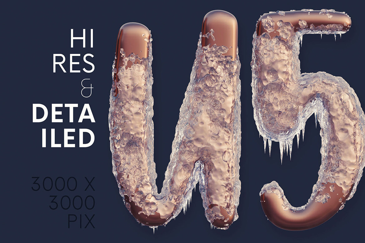 Frozen - PNG Alphabet, an Object Graphic by MIIM (Photo 2 of 4)