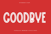 Goodbye, a Script Font by FreshTypeINK (Thumbnail 1 of 8)