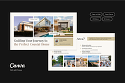 Real Estate Agent Canva Template, a Presentation Template by Mirely Creative Co (Thumbnail 1 of 10)