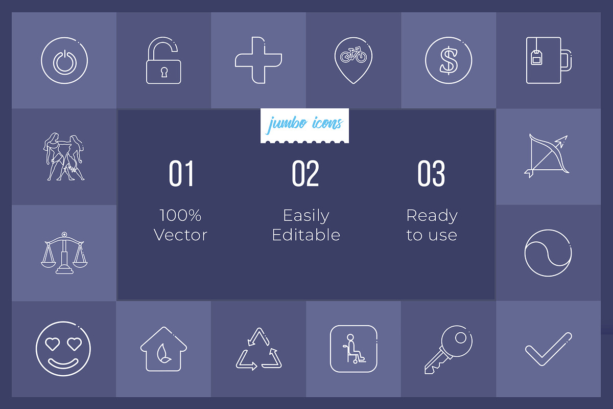 Sign Line Icons V2, an Outline Icon by Jumbo Icons (Photo 2 of 5)