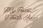 Rainbow Monoline, a Script Font by Umitype (Thumbnail 8 of 12)