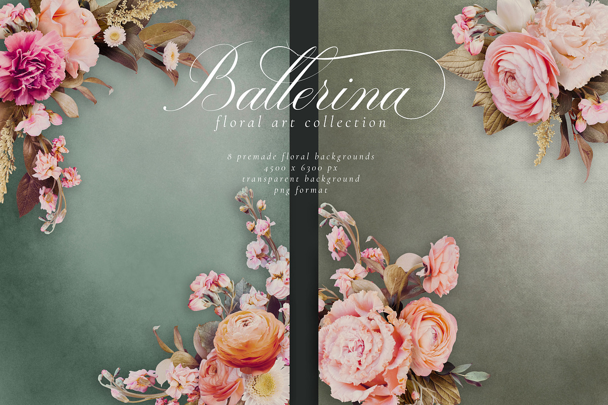 Ballerina Floral Art Collection, an Object Graphic by Eclectic Anthology (Photo 10 of 17)