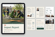 Charity Annual Impact Report, a Brochure Template by BrandPacks (Thumbnail 2 of 6)