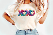 Brushstroke XOXO Png, an Illustration by Watercolor design (Thumbnail 3 of 3)