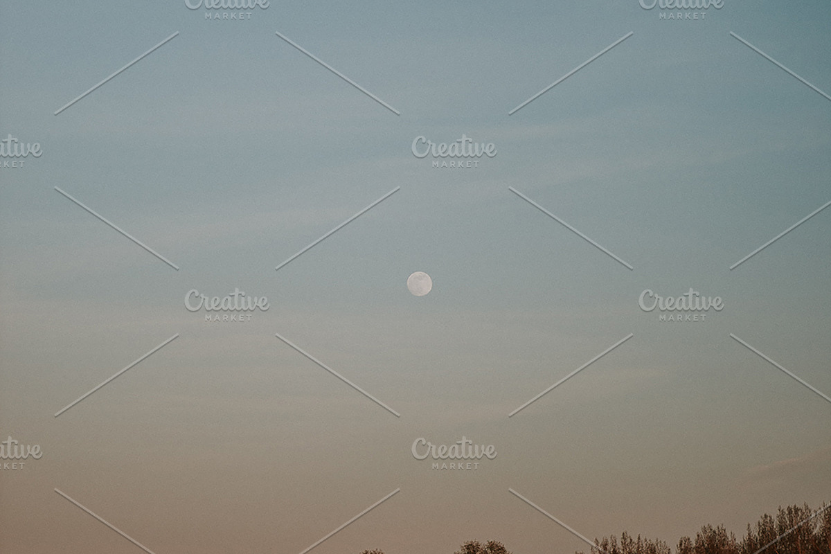 View of river with the moon, a Nature Photo by Wild Wander Collective (Photo 1 of 2)