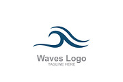 20 Logo Sea & Waves Templates Bundle, a Branding & Logo Template by Friendesigns (Thumbnail 9 of 21)