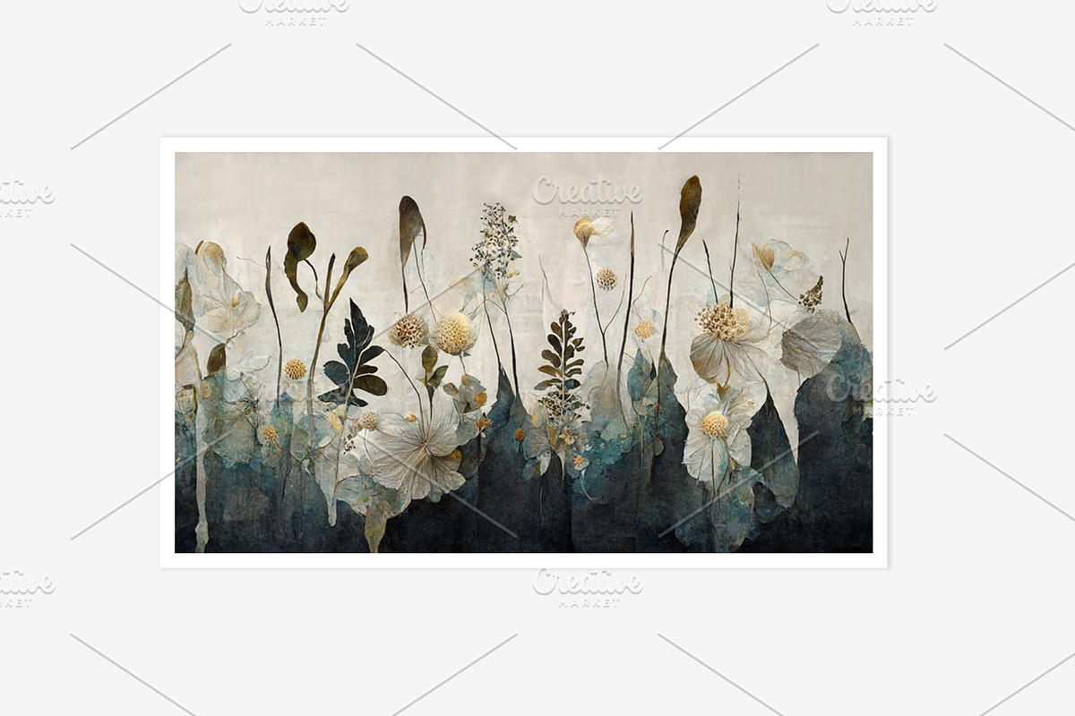 Lyba Collection · Botanical Wall, a Texture Illustration by milatovar (Photo 9 of 13)