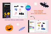 Spooktacular Halloween Clipart pack, an Illustration by Auvrea Studio (Thumbnail 5 of 16)