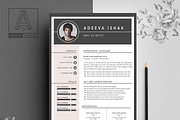 Professional Resume Template Ishak, a Resume Template by AdeevaResume (Thumbnail 3 of 4)