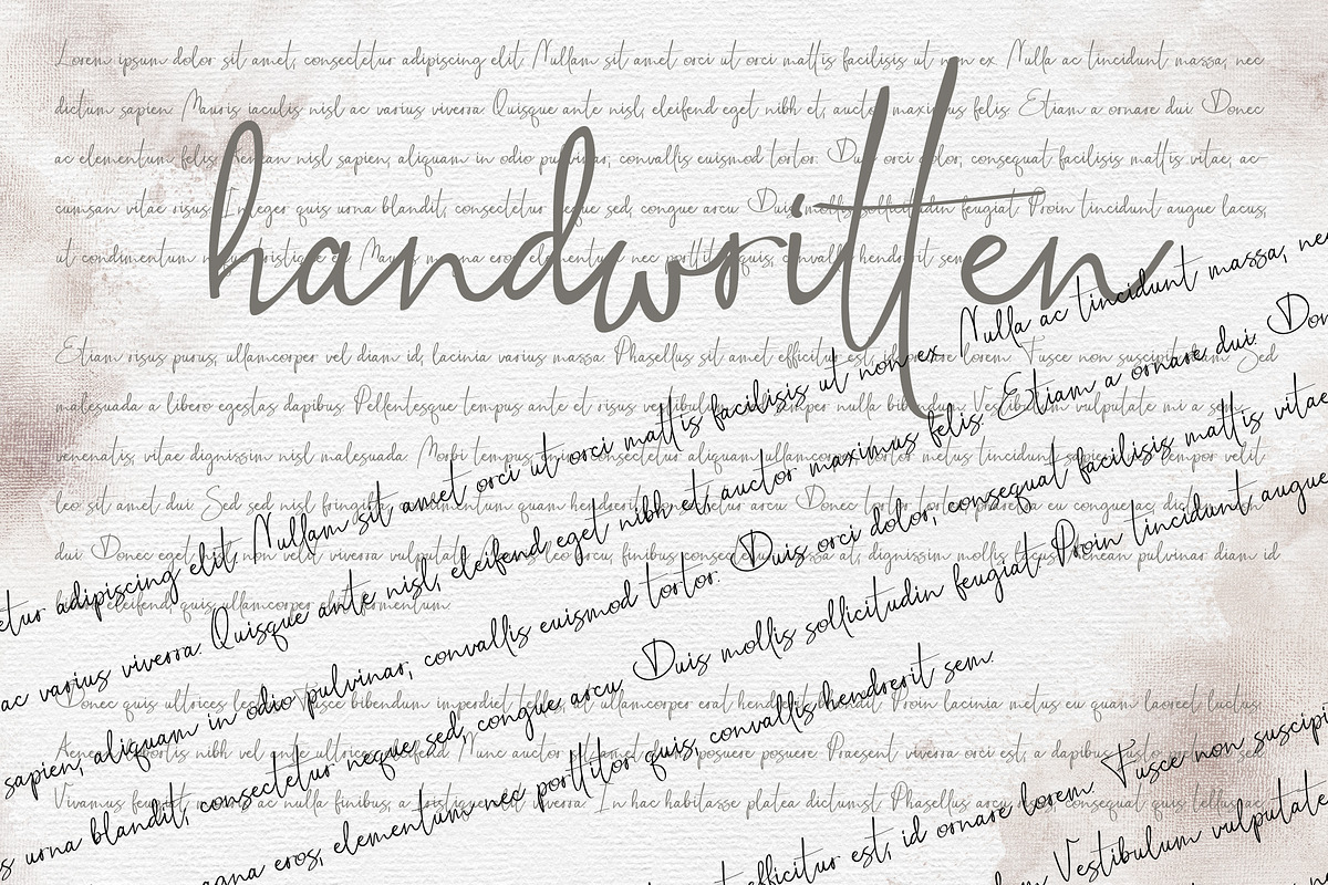 Stillness Handwritten Script Font preview 3