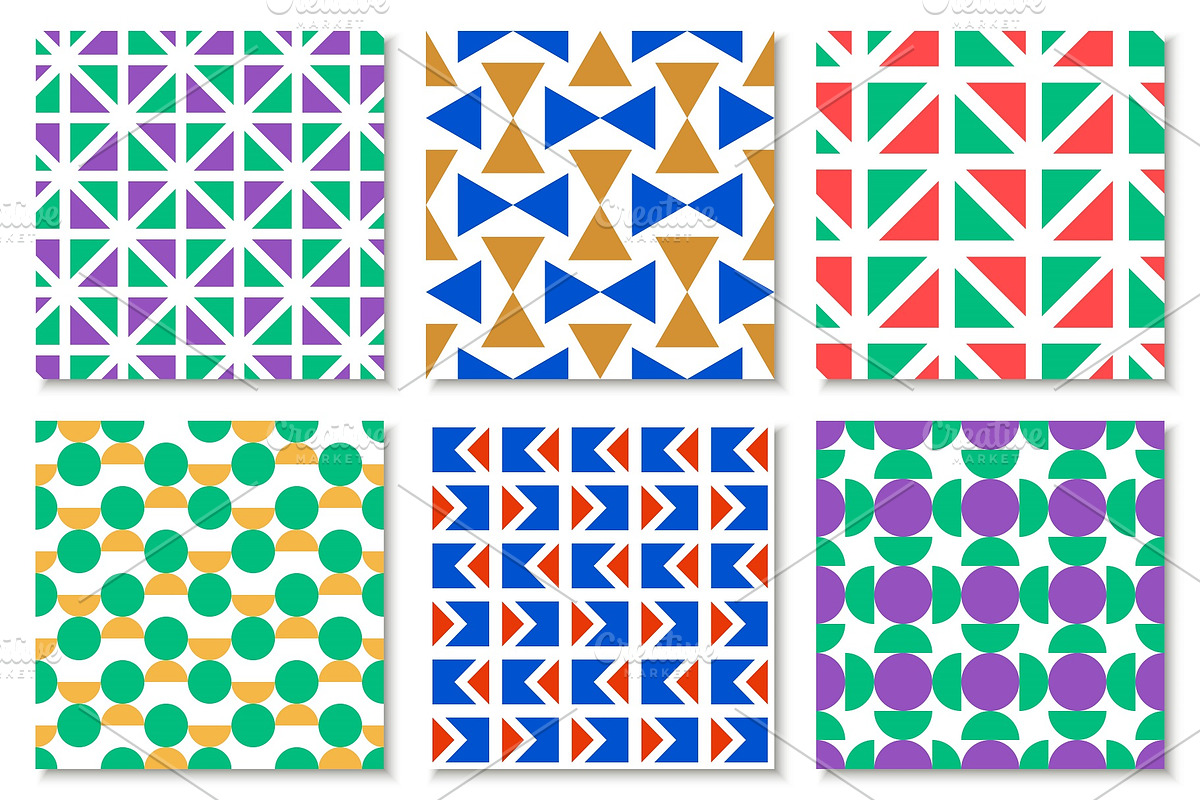 Bright colorful geometric patterns, a Pattern Graphic by ExpressShop (Photo 6 of 9)