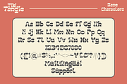 Tiki Tangle - Retro Display Font, a Serif Font by Shakira Studio (Thumbnail 14 of 15)