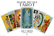 Tarot Sun & Moon Major Arcana Set, an Object Illustration by Kaleriia (Thumbnail 1 of 8)