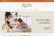 Boho Shopify Theme | Organic Rainbow, a Templates & Theme by Easy Website Themes (Thumbnail 1 of 6)