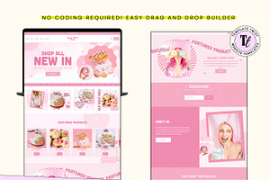 Bakery Squarespace Template 7.1