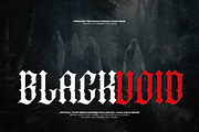 Dork Neytal | Black Metal Font, a Blackletter Font by Denustudios (Thumbnail 5 of 12)