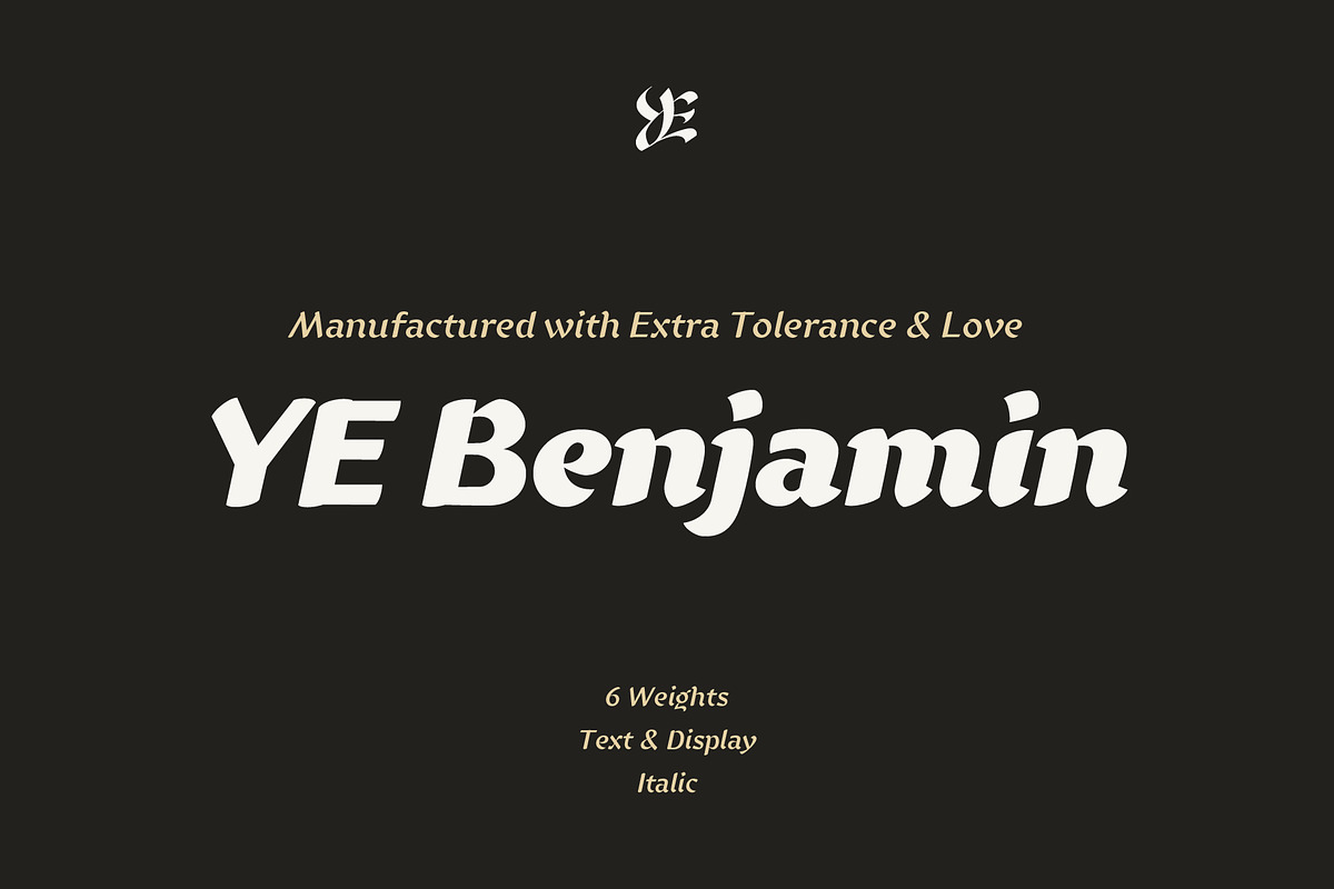 YE Benjamin Font