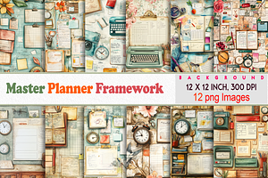 Master Planner Framework Scrapbook