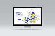 Modern flat design isometric concept, an iPhone Mockup by Creative Graphics (Thumbnail 12 of 14)