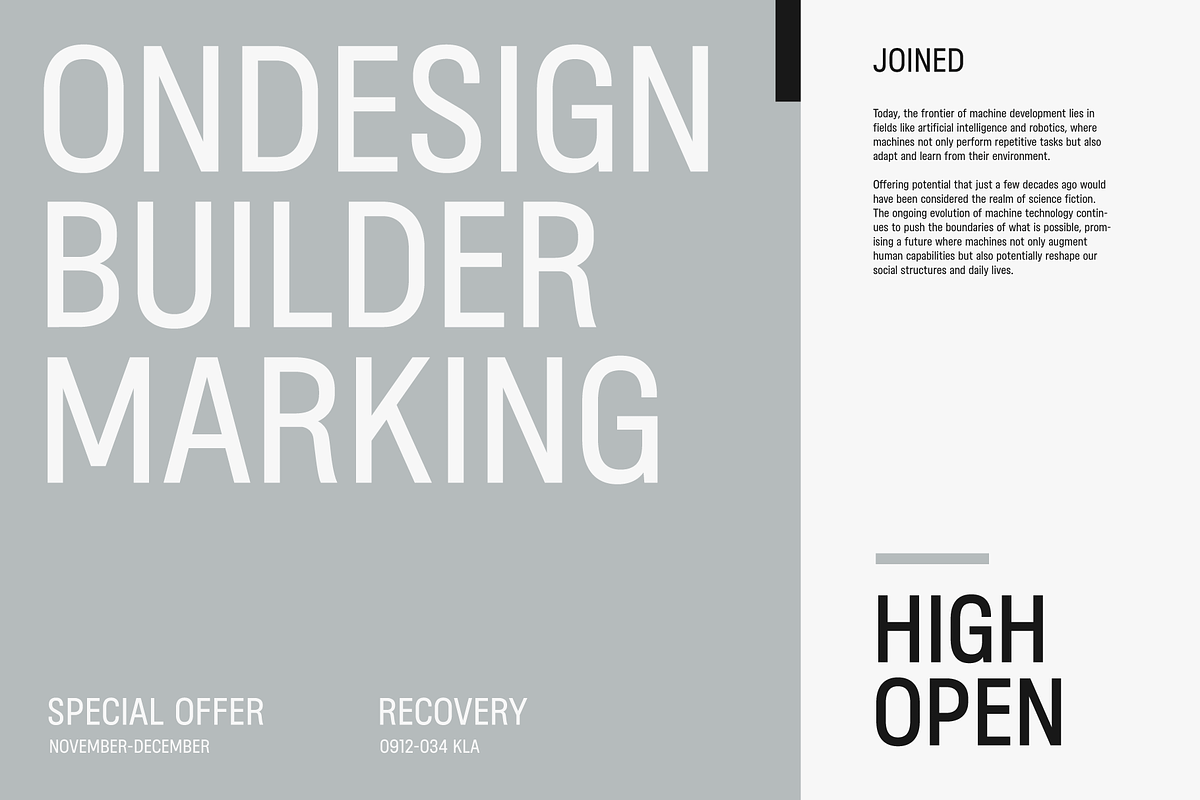 Gibstone; Condensed Font Family, a Sans Serif Font by Eko Bimantara (Photo 13 of 14)