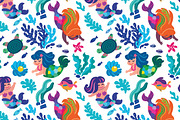 20 Colorful Seamless Patterns, a Pattern Graphic by PenguinHouse (Thumbnail 11 of 13)