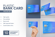Realistic Credit/Debit Card Mockup, a Print Template by Propex (Thumbnail 1 of 11)