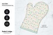 Oven Mitt Photoshop Mock-Up, a Product Mockup by Rocket & Indigo (Thumbnail 1 of 2)