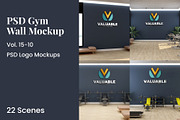 Gym Wall Logo Mockup PSD, a Product Mockup by Ayy (Thumbnail 1 of 24)