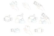 16 Mystery wicca good energy kit, an Illustration by Bloom21Art (Thumbnail 4 of 5)