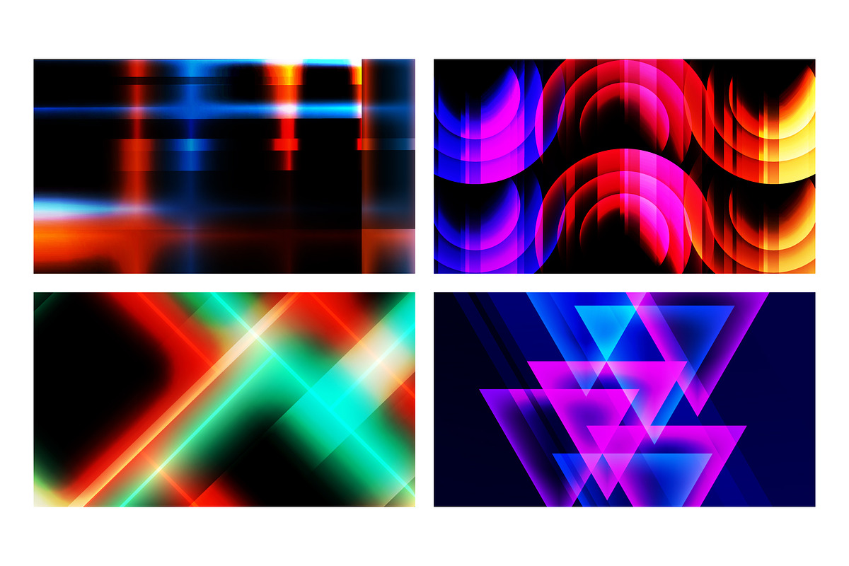 Abstract Backgrounds Graphics Set, a Background Graphic by Finevector (Photo 7 of 14)