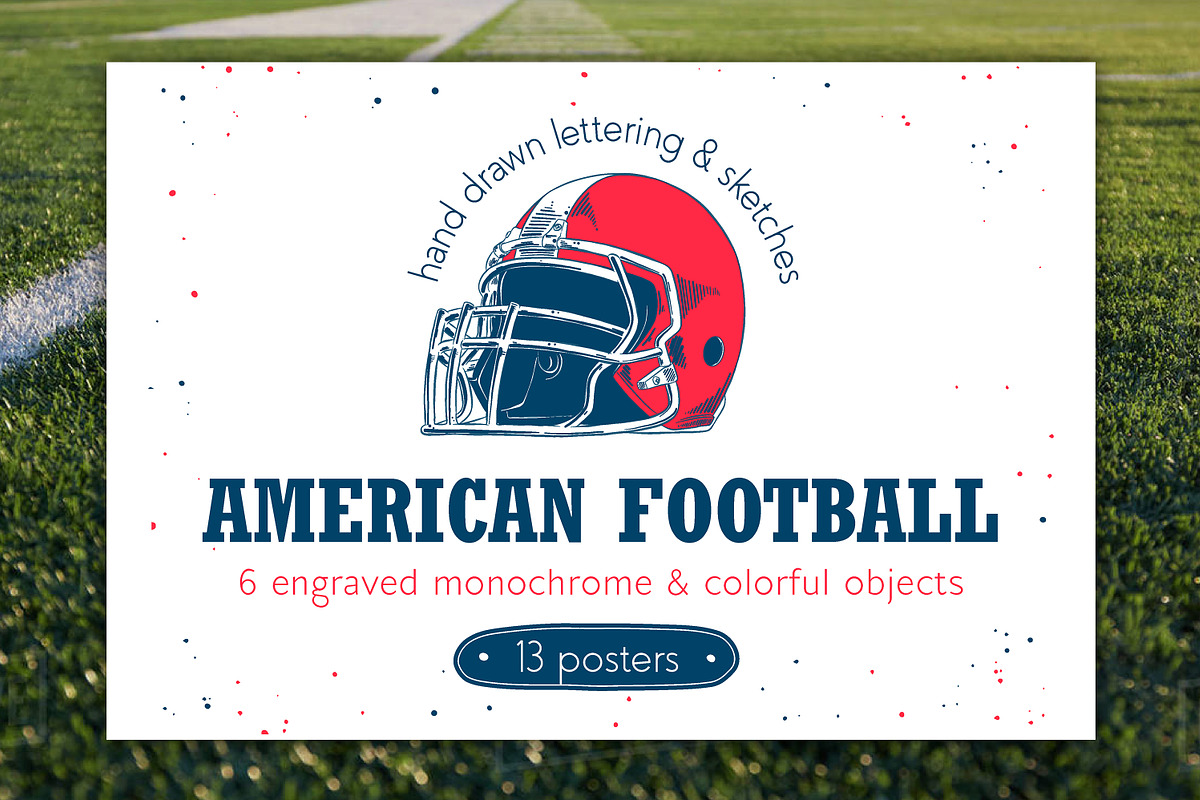 American Football Illustrations, an Illustration by Akimo Mia (Photo 1 of 8)