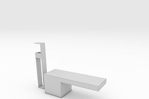 3D Model Bench Park 49