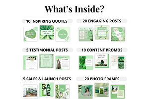 Green Instagram Post Templates