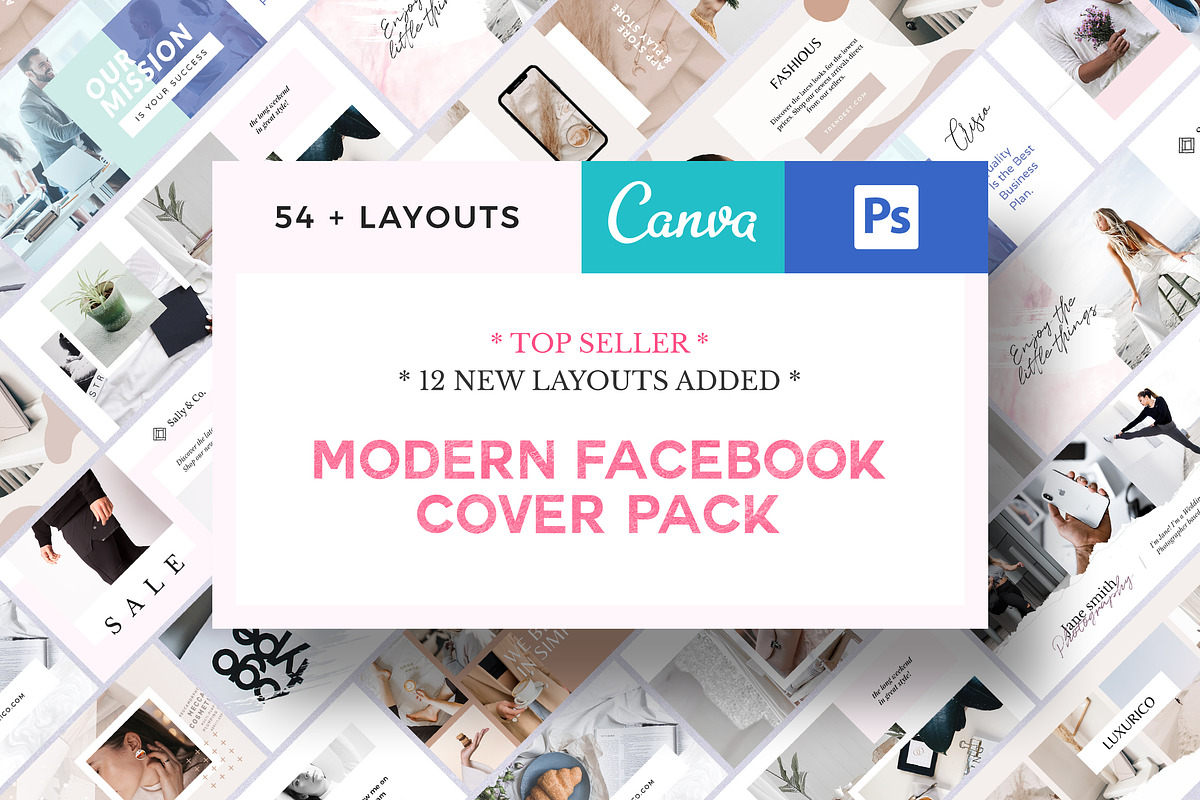Bundle - Entire Facebook Covers, a Social Media Template by Crevo Studio (Photo 3 of 8)