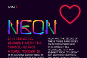 Howie neon line multicolored font, a Symbol Font by kaer_shop (Thumbnail 3 of 7)
