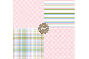 Spring Summer SEAMLESS Digital Paper