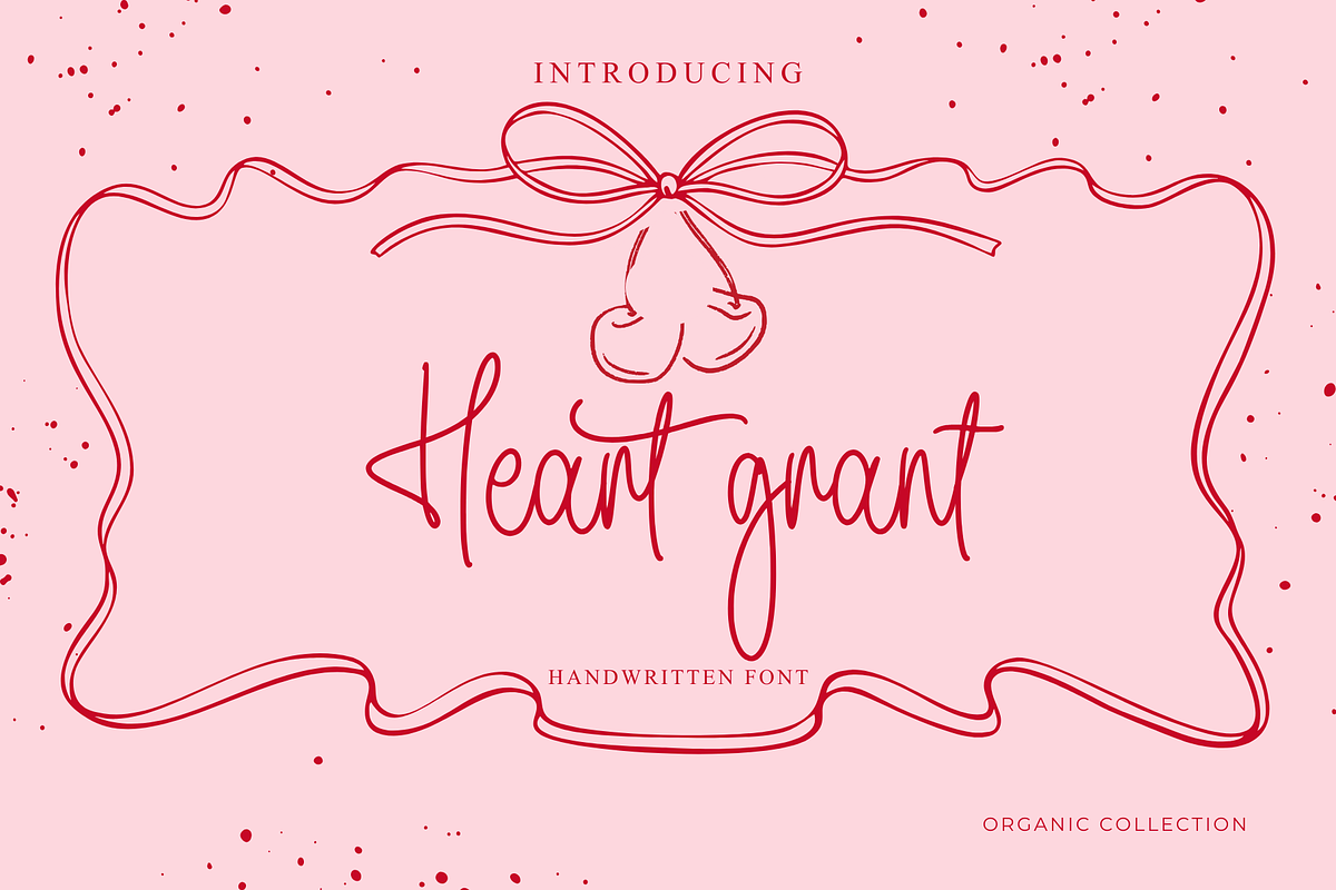 Heart's Grant | Monoline Font, a Handwritten Font by Jackgridden (Photo 1 of 7)