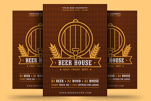Beer House Flyer