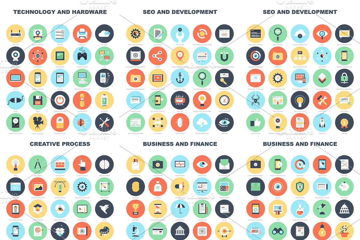 Simplistic Flat Web icons., an Outline Icon by Maxim_Basinski (Photo 4 of 4)
