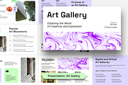 Art Gallery, a Presentation Template by Sixtemp (Thumbnail 1 of 3)