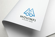 Mountain and Infinity Letter M Logo, a Branding & Logo Template by Design_Planet (Thumbnail 2 of 3)