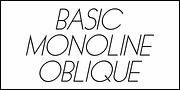 Basic Monoline JNL, a Font by Jeff Levine Fonts (Thumbnail 4 of 5)