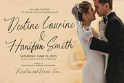 Right Smith Wedding Script, a Script Font by Letterhend Studio (Thumbnail 5 of 9)