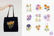 Abstract Flowers Hand Drawn Set, an Object Graphic by Alena Koval (Thumbnail 4 of 11)