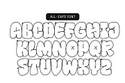 Shofly - Throw up Graffiti, a Blackletter Font by Ridha-38.lineart (Thumbnail 3 of 10)