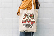 Rollin Into Christmas Roller Skates, a Work Illustration by CrexoraLab (Thumbnail 4 of 4)