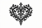 Vintage Heart Vector Design, an Illustration by Creativeshirt (Thumbnail 19 of 21)