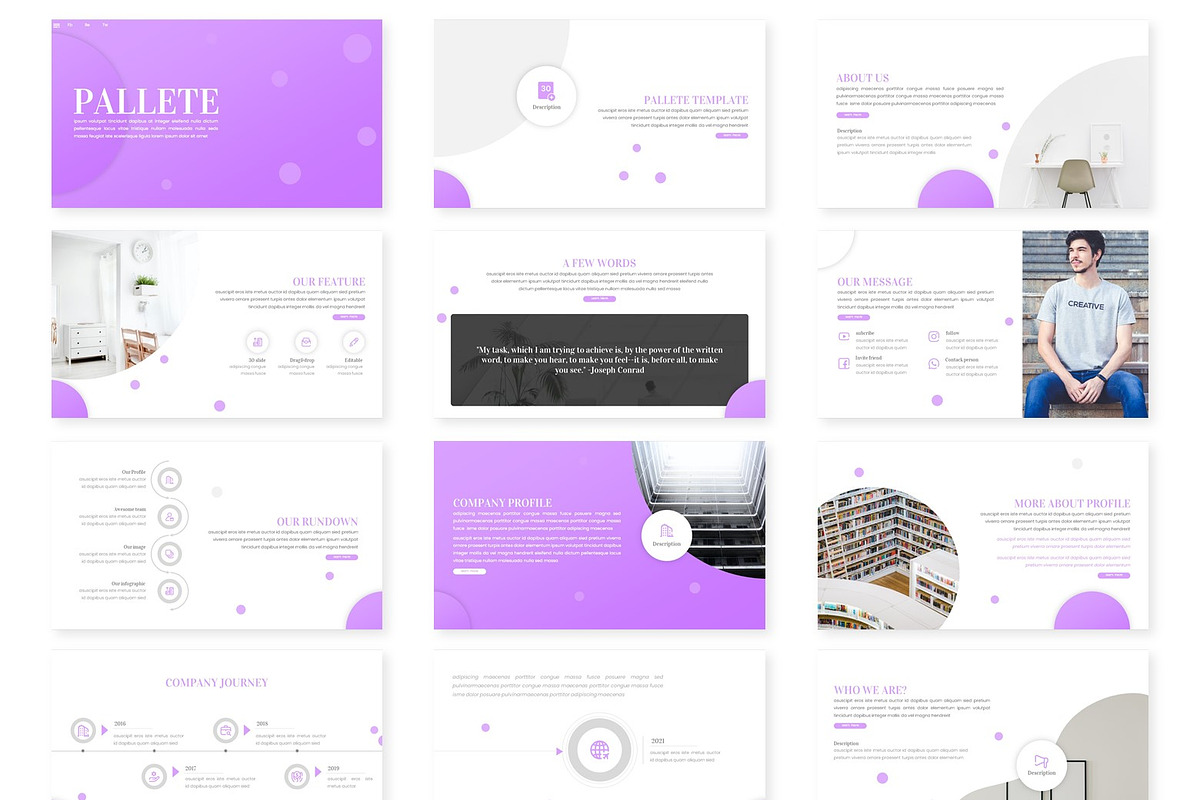 Pallete - Powerpoint Template, a Presentation Template by inspirasign (Photo 2 of 4)